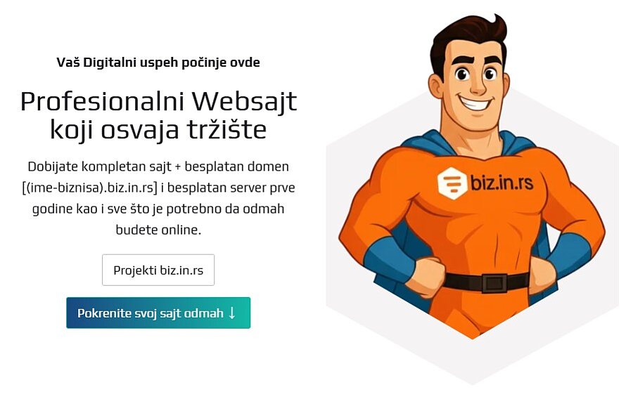 biz.in.rs homepage preview